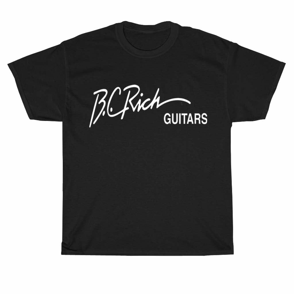 New Shirt BC RICH GUITARS Logo Unisex Men's T Shirt Size S to 3XL