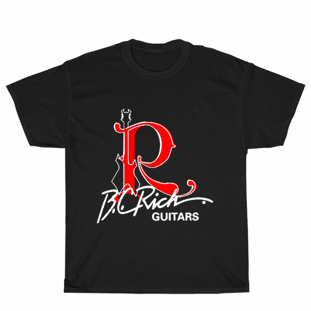 New Shirt BC RICH GUITARS Logo Unisex Men's T Shirt Size S to 3XL