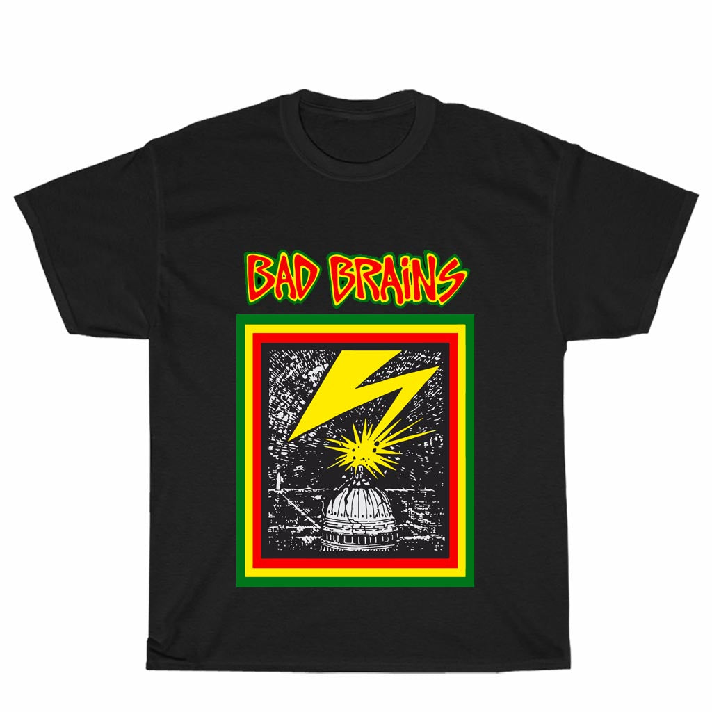 New Shirt Bad Brains Return Logo Unisex Men's T Shirt Size S to 3XL