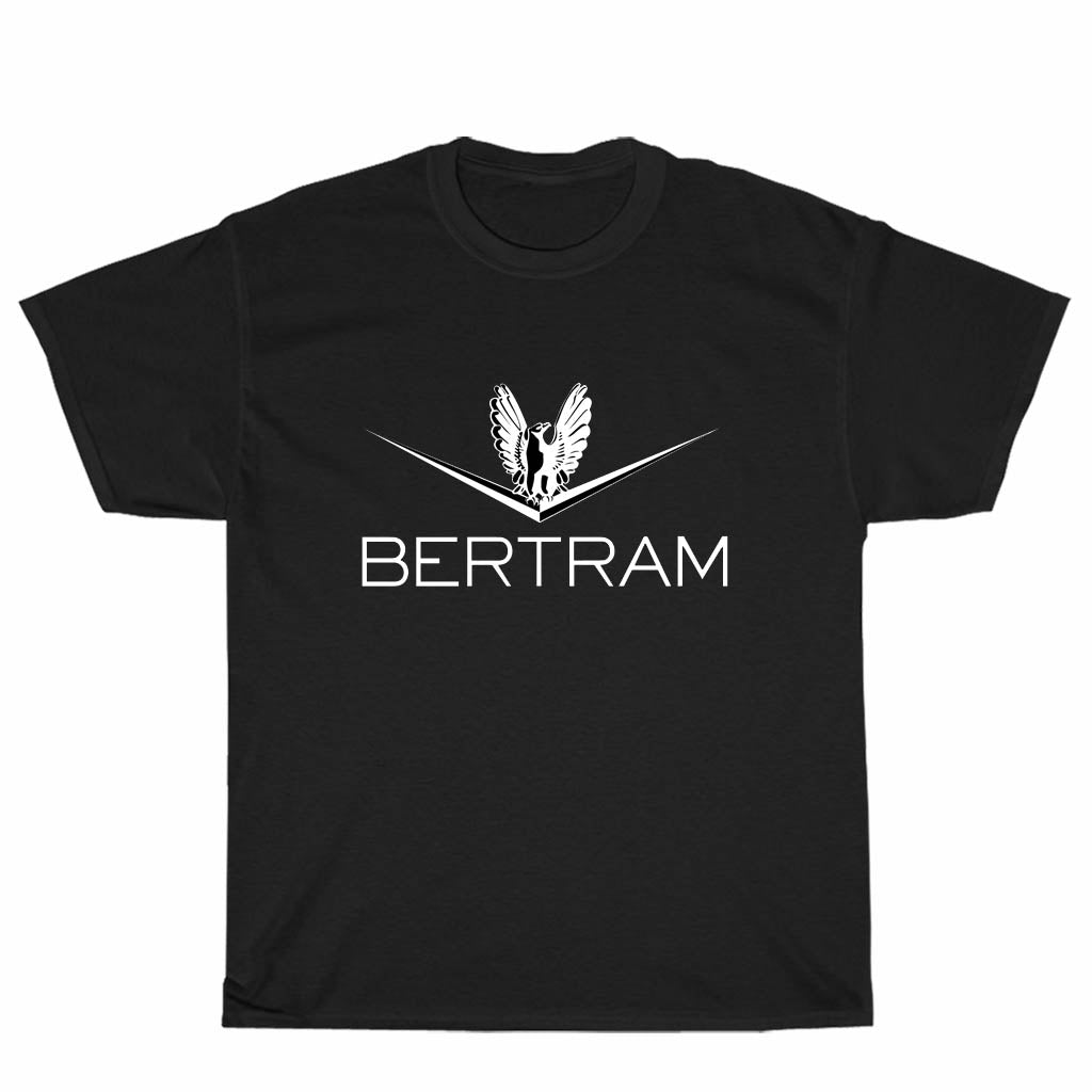 New Shirt Bertram Boats Logo Unisex Men's T Shirt Size S to 3XL
