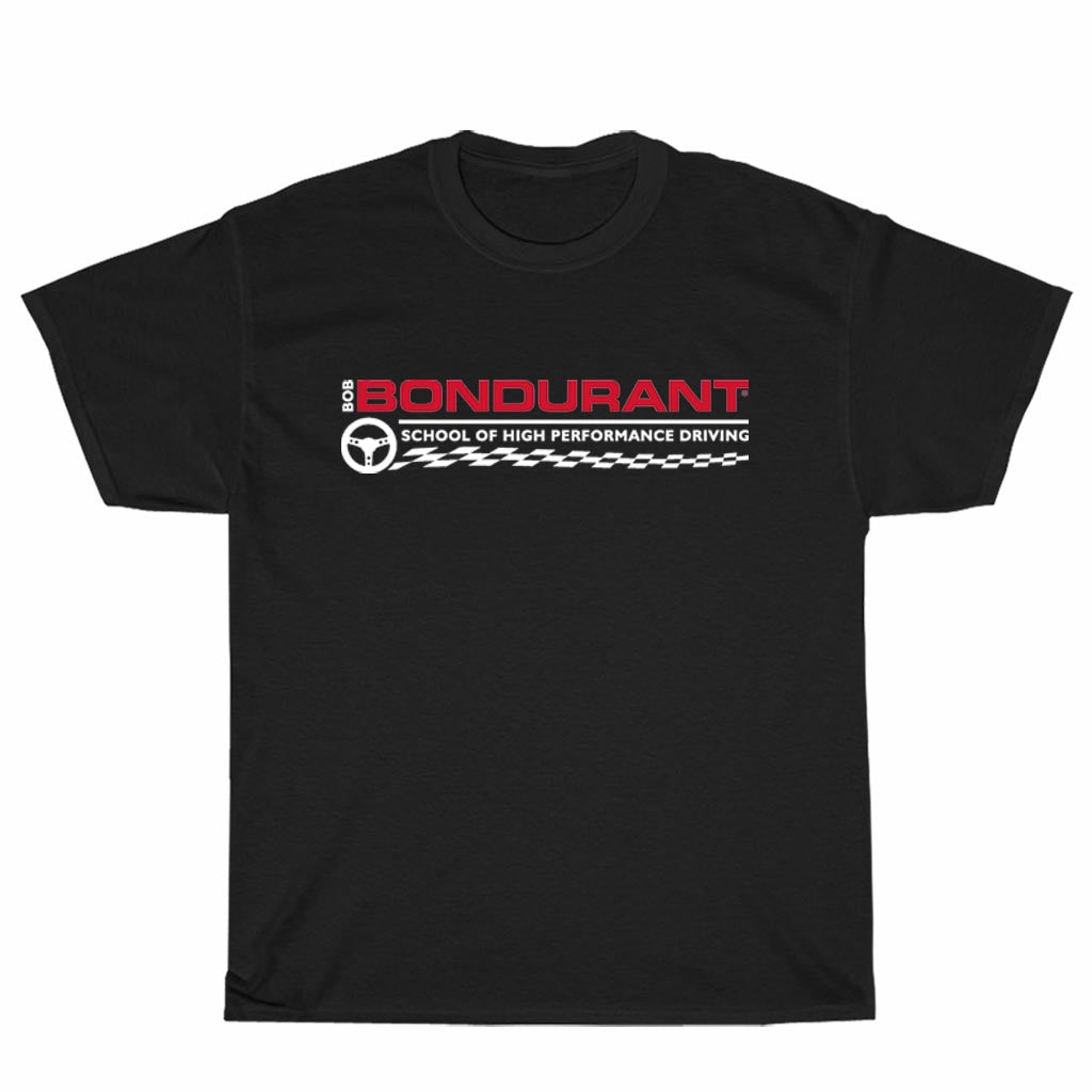 New Shirt Bob Bondurant School of High Performance Logo Unisex Men's T Shirt Size S to 3XL