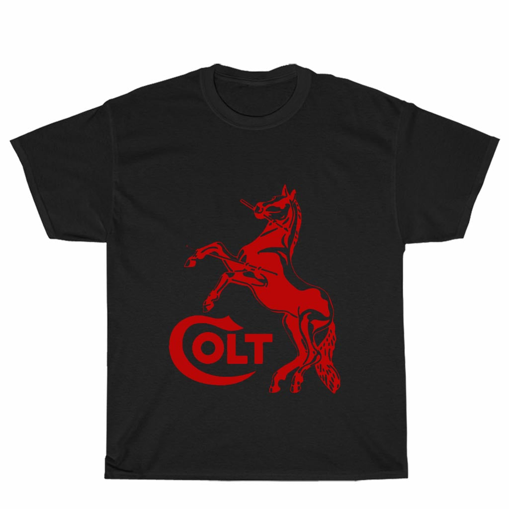 New Shirt COLT Firearms Logo Unisex Men's T Shirt Size S to 3XL