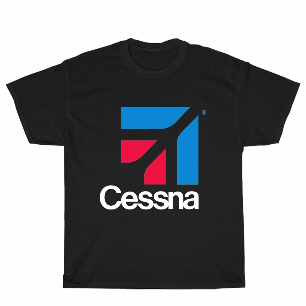 New Shirt Cessna Aircraft Logo Unisex Men's T Shirt Size S to 3XL