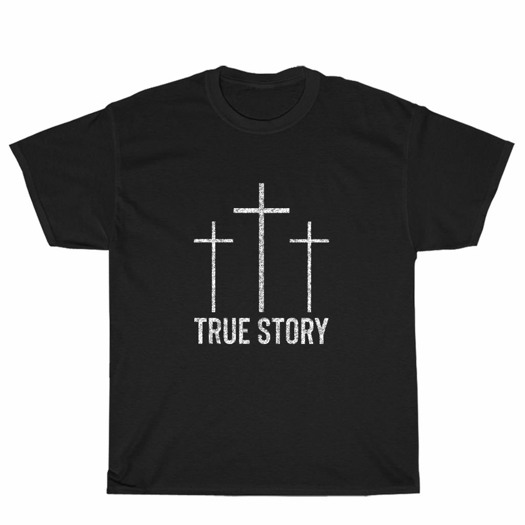 New Shirt Christian Easter Resurrection Day True Logo Unisex Men's T Shirt Size S to 3XL