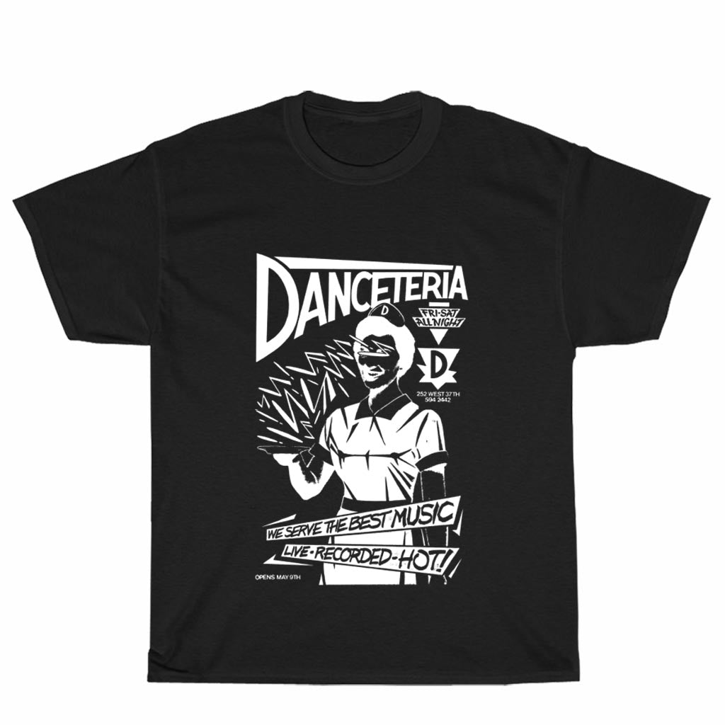 New Shirt Danceteria Night Club Classic Logo Unisex Men's T Shirt Size S to 3XL