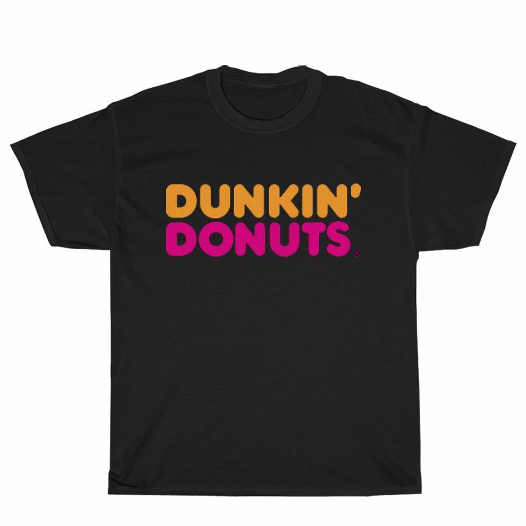 New Shirt Dunkin donuts Logo Unisex Men's T Shirt Size S to 3XL