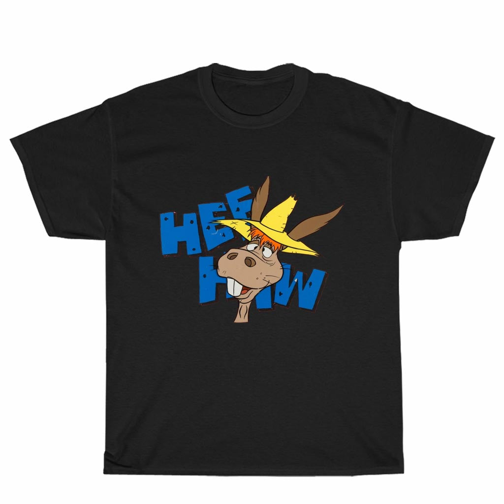New Shirt Hee Haw Donkey Logo Unisex Men's T Shirt Size S to 3XL