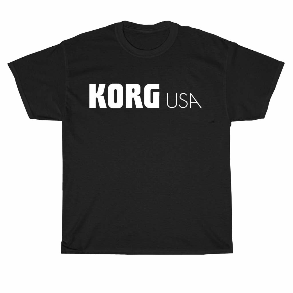 New Shirt KORG Synthesizer Music Logo Unisex Men's T Shirt Size S to 3XL