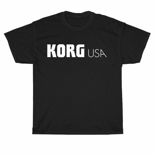 New Shirt KORG Synthesizer Music Logo Unisex Men's T Shirt Size S to 3XL