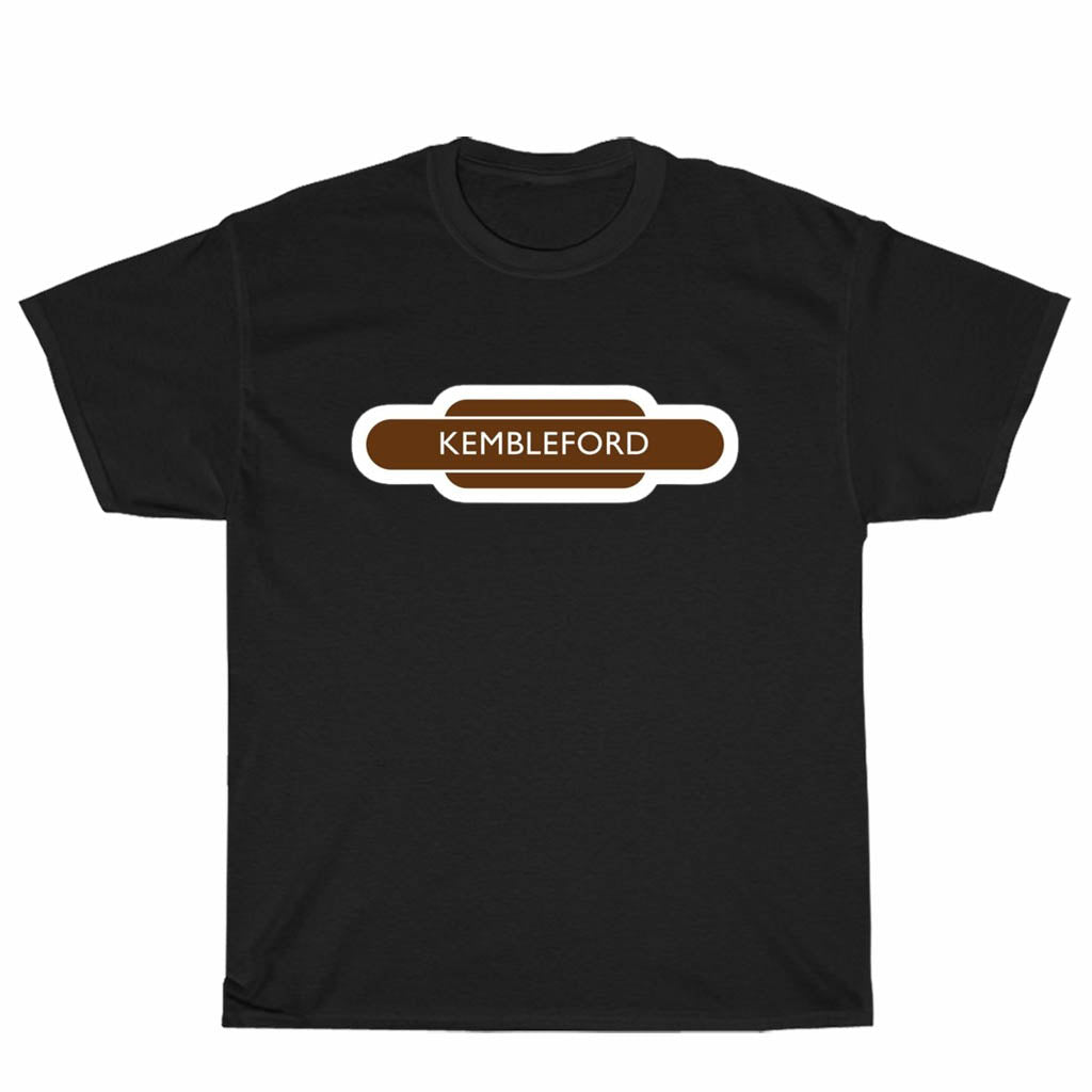 New Shirt Kembleford Railway Station Logo Unisex Men's T Shirt Size S to 3XL
