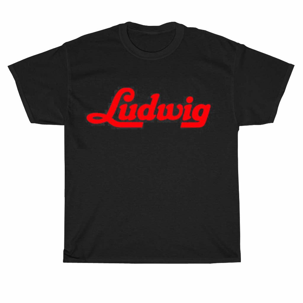 New Shirt Ludwig Drums Logo Unisex Men's T Shirt Size S to 3XL