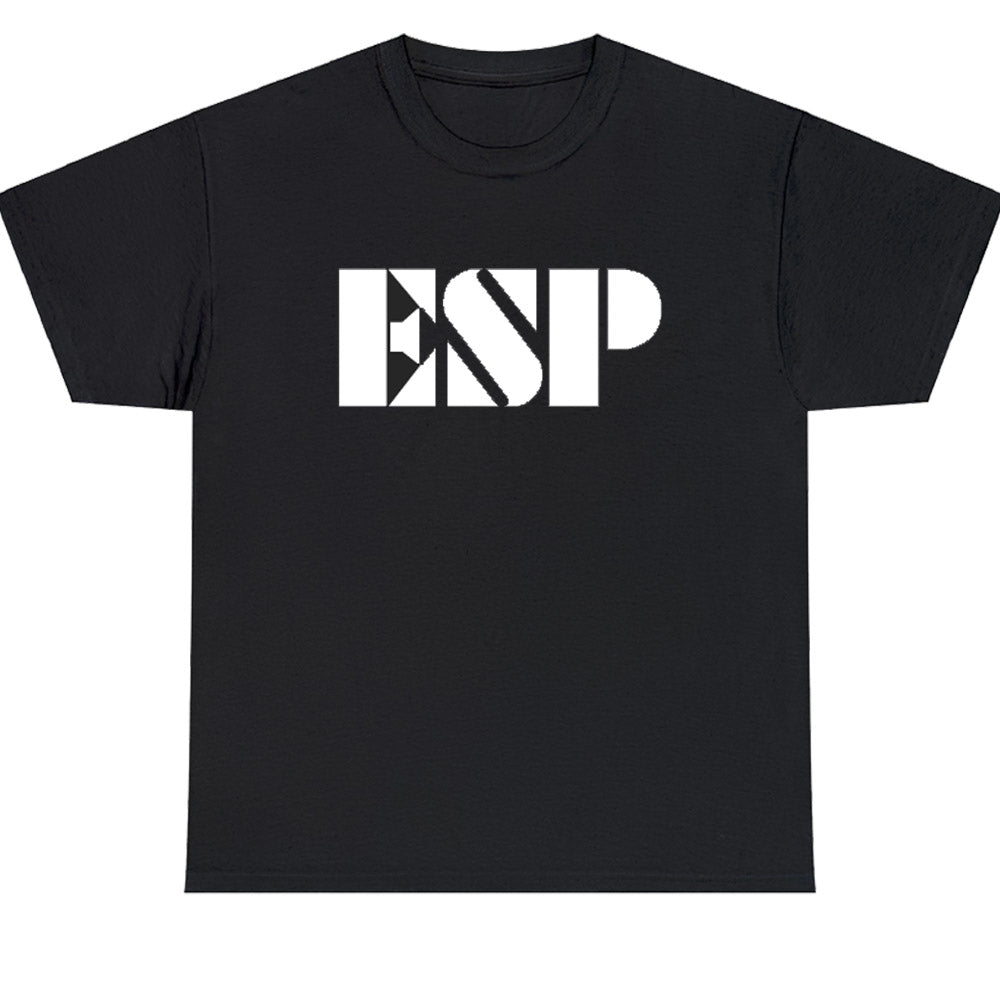 New ESP Guitars Logo Men's Unisex T Shirt Size S to 3XL