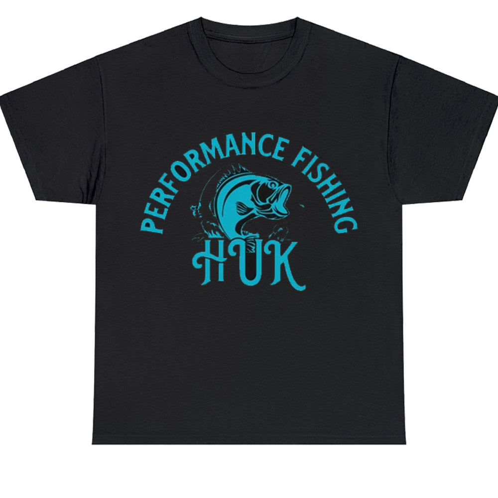 New HUK Performance Fishing Logo Men's Unisex T Shirt Size S to 3XL