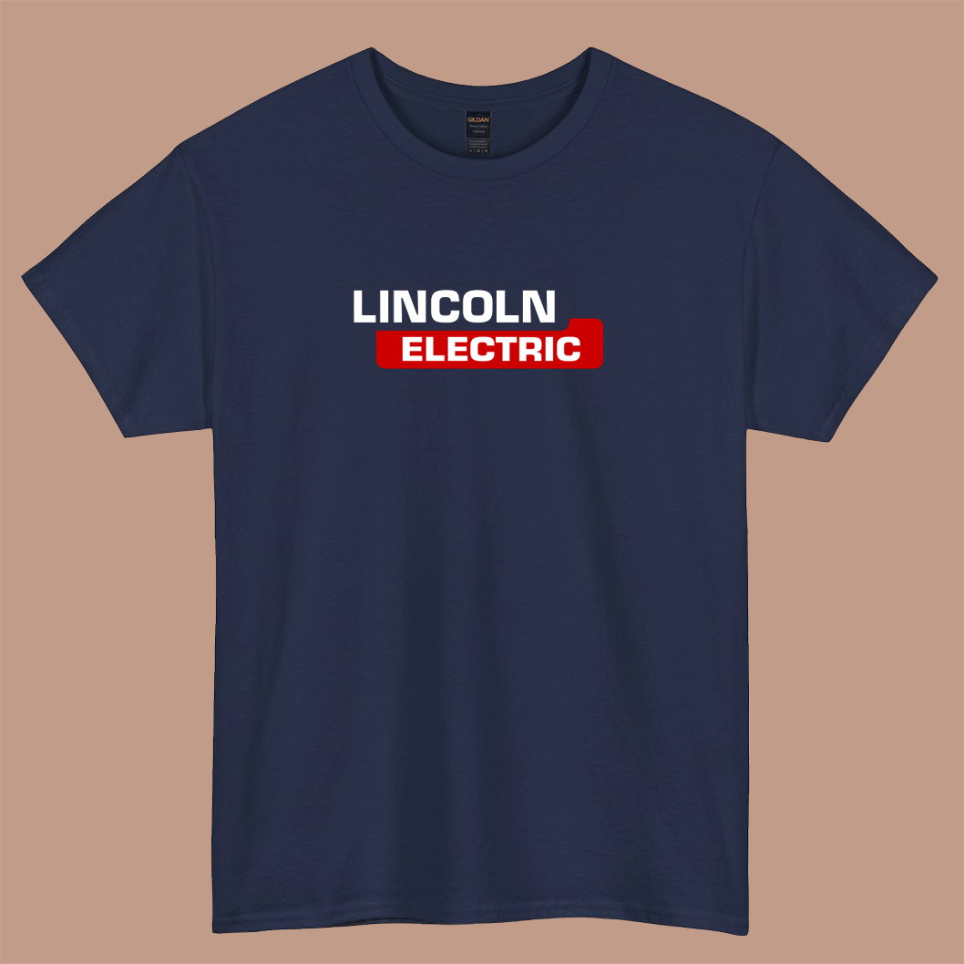 New lincoln electric Logo Short sleeve t shirt size S-3XL -P