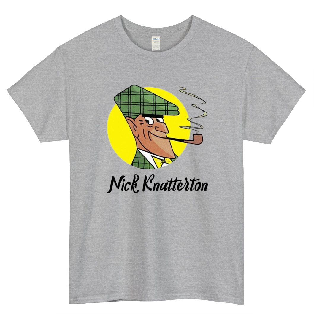 Nick Knatterton Logo Mens Unisex Short Sleeve T-Shirt Size S-3XL - P