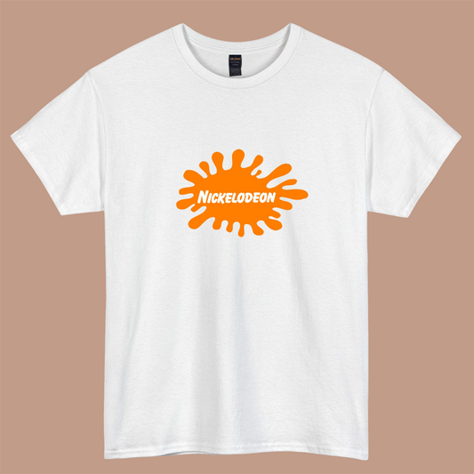 Nickelodeon logo short sleeve t shirt S-3XL- P