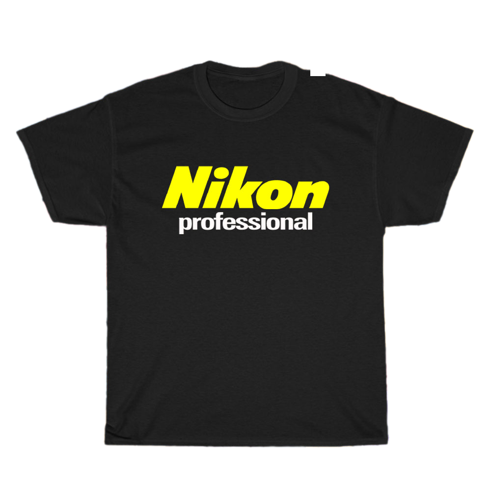 Nikon Mirrorless Professional Camera Logo Men's Unisex T Shirt Size S to 3XL
