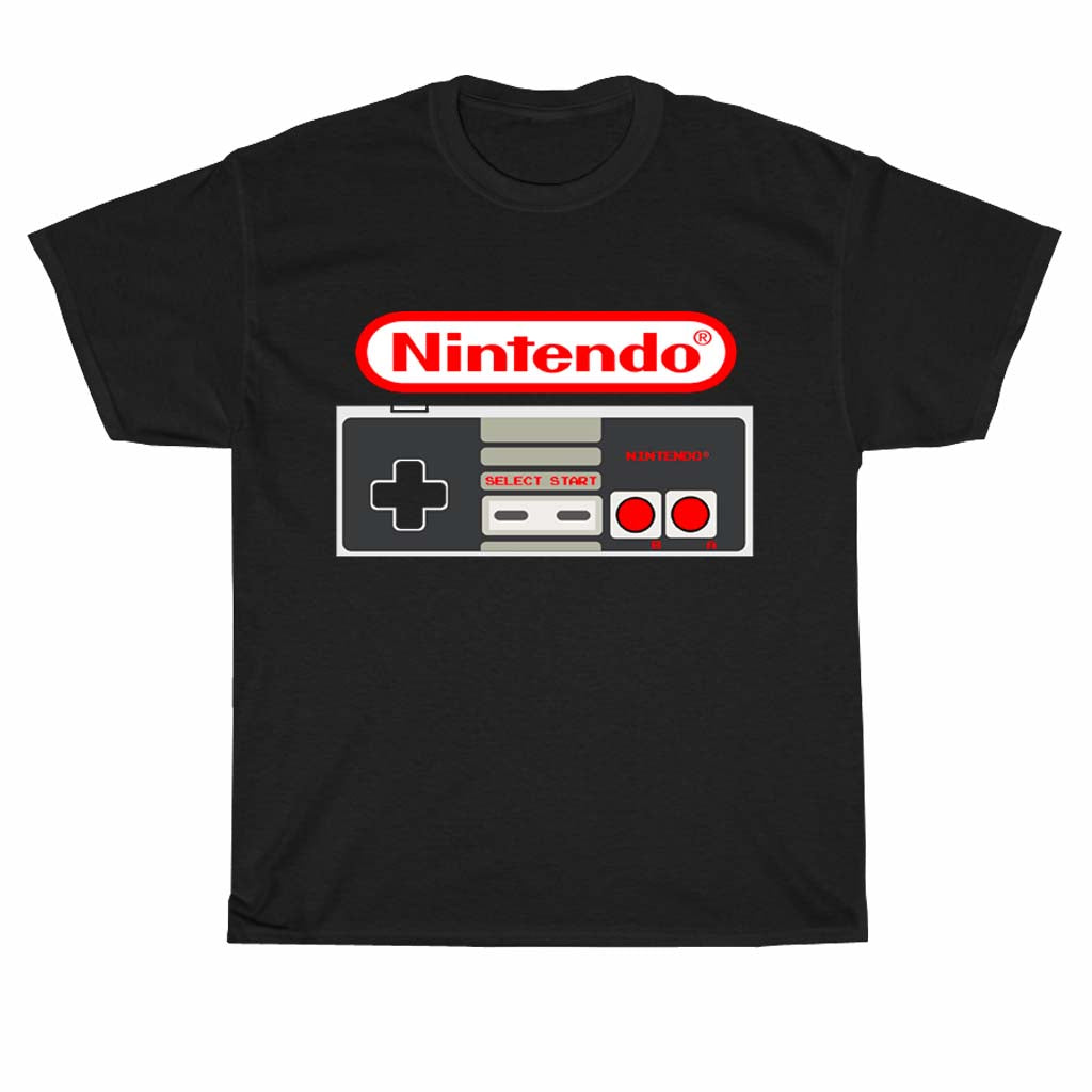 Nintendo Console Logo Unisex Men's T Shirt Size S to 3XL