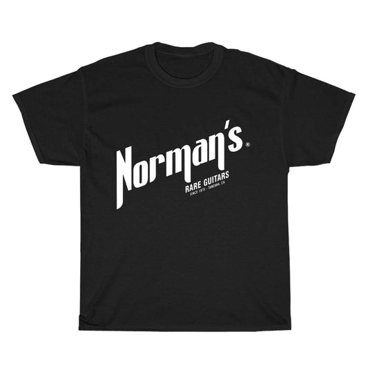 Normans Rare Guitars  LOGO Unisex T Shirt Size S to 3XL