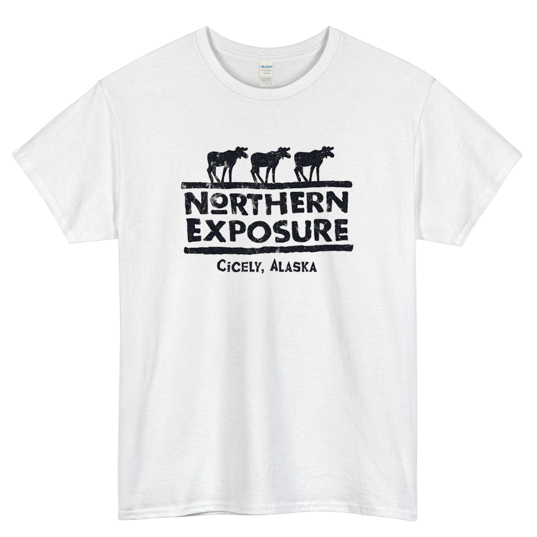 Northern Exposure Logo Mens Unisex Short Sleeve T-Shirt Size S-3XL - P