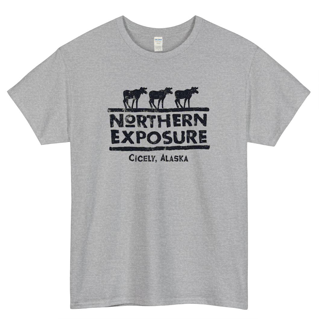 Northern Exposure Logo Mens Unisex Short Sleeve T-Shirt Size S-3XL - P