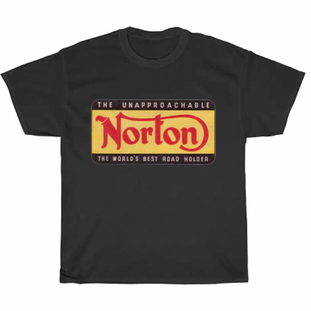 Norton Logo Men's Unisex T Shirt Size S to 3XL