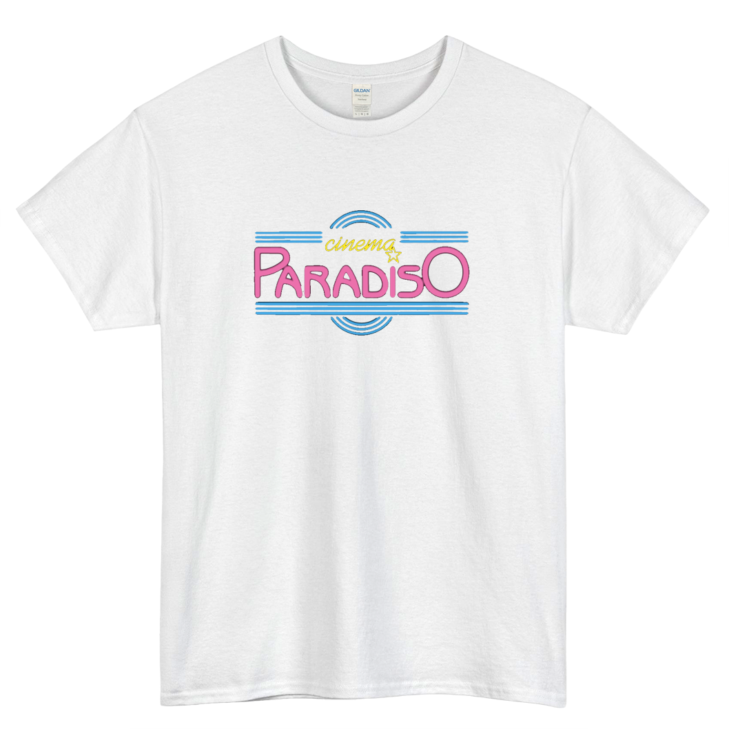 Nuovo Cinema Paradiso logo SHORT SLEEVE T SHIRT -P