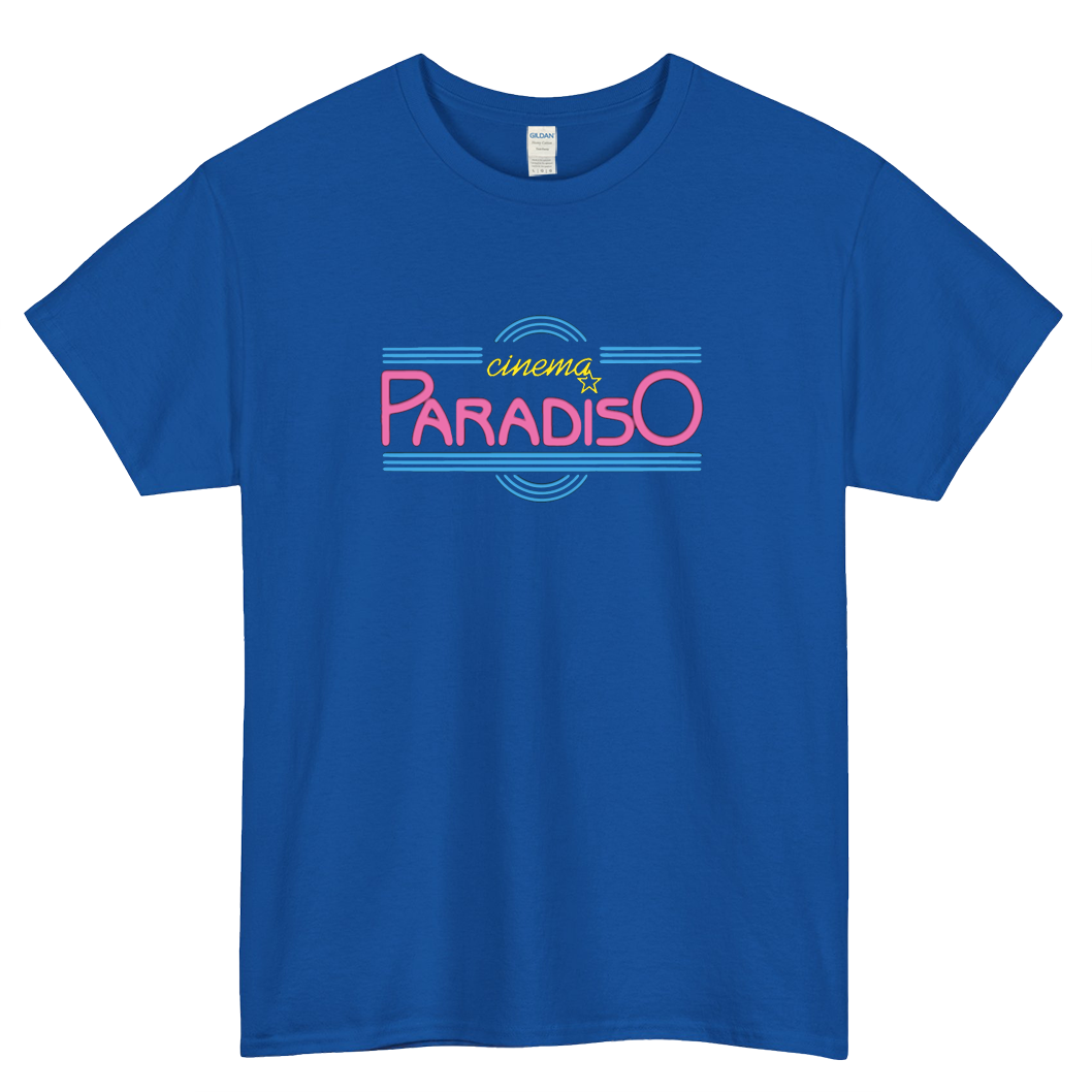 Nuovo Cinema Paradiso logo SHORT SLEEVE T SHIRT -P