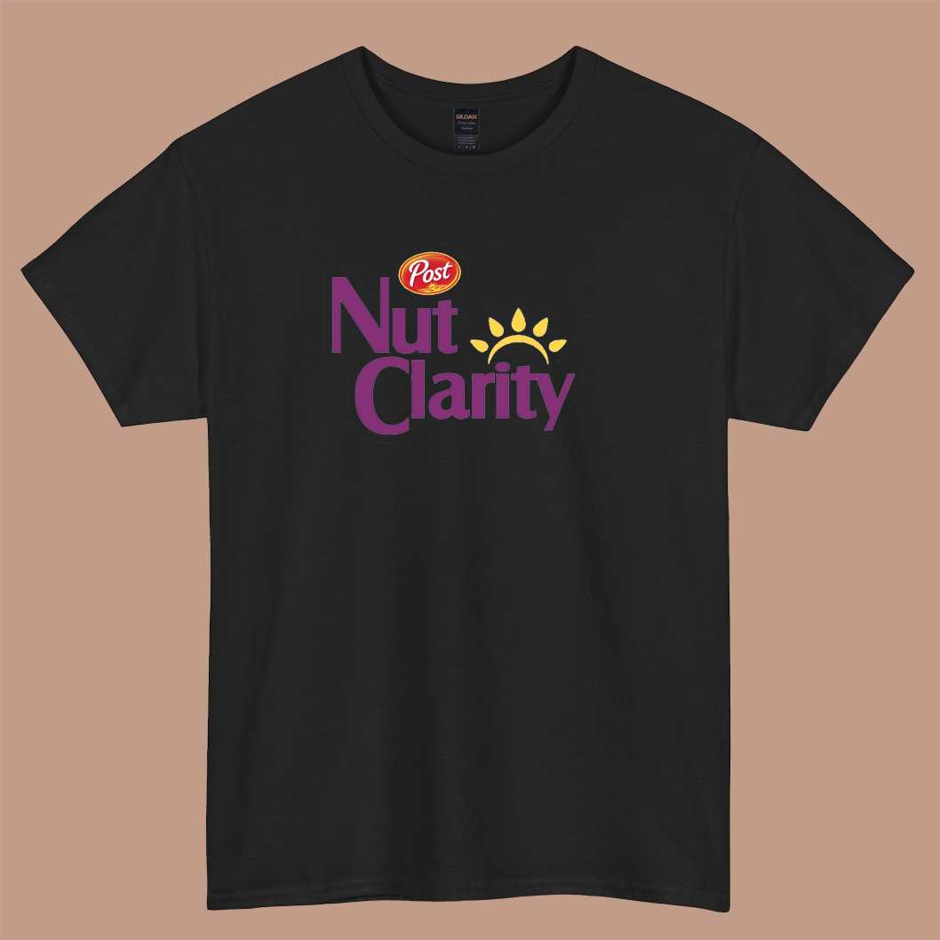 Nut Clarity Bran Cereal Logo short sleeve t shirt S-3XL- P