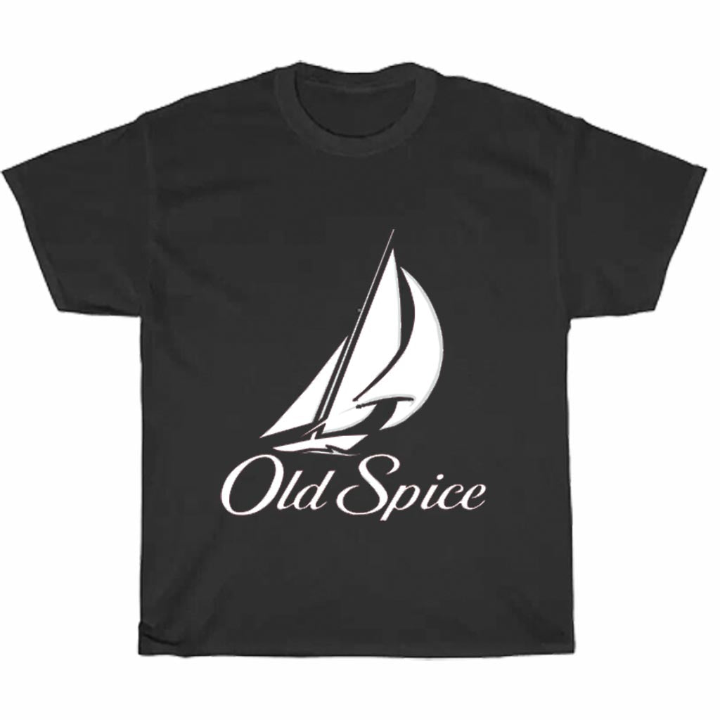 OLD SPICE Logo Men's Unisex T Shirt Size S to 3XL