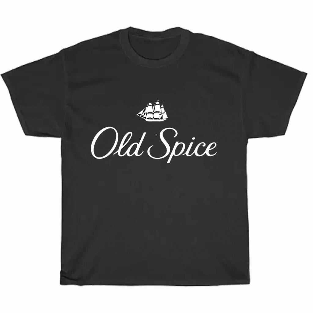 OLD SPICE Logo Men's Unisex T Shirt Size S to 3XL