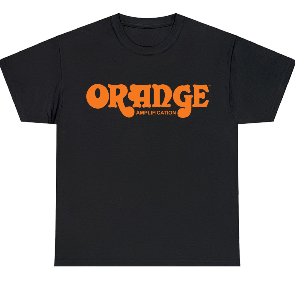 ORANGE AMPLIFIERS Logo Men's Unisex T Shirt Size S to 3XL