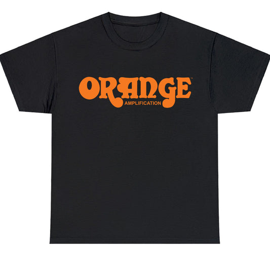 ORANGE AMPLIFIERS Logo Men's Unisex T Shirt Size S to 3XL