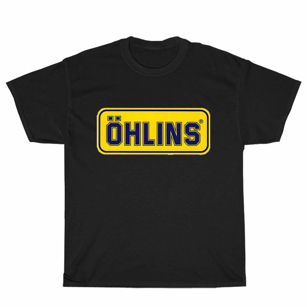 Ohlins Car Racing Logo Unisex Men's T Shirt Size S to 3XL