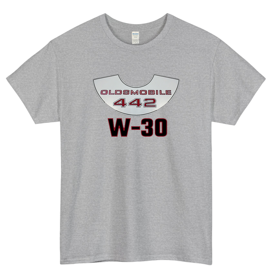 Olds 442 W30 Logo short sleeve t shirt size S-3XL-P
