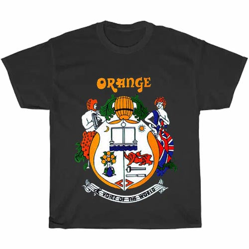 Orange Amps Amplification Logo Men's Unisex T Shirt Size S to 3XL