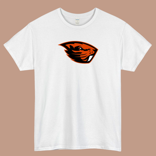 Oregon State Beavers Logo Mens Unisex Short Sleeve T-Shirt Size S-3XL - P