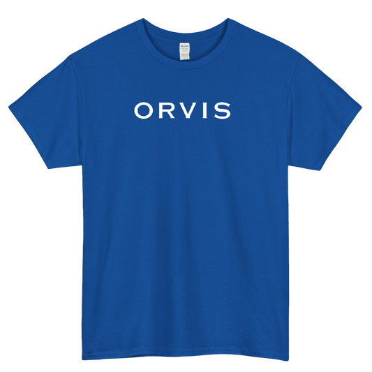 Orvis Fly Reel Fishing logo short sleeve t shirt size S-3XL-P