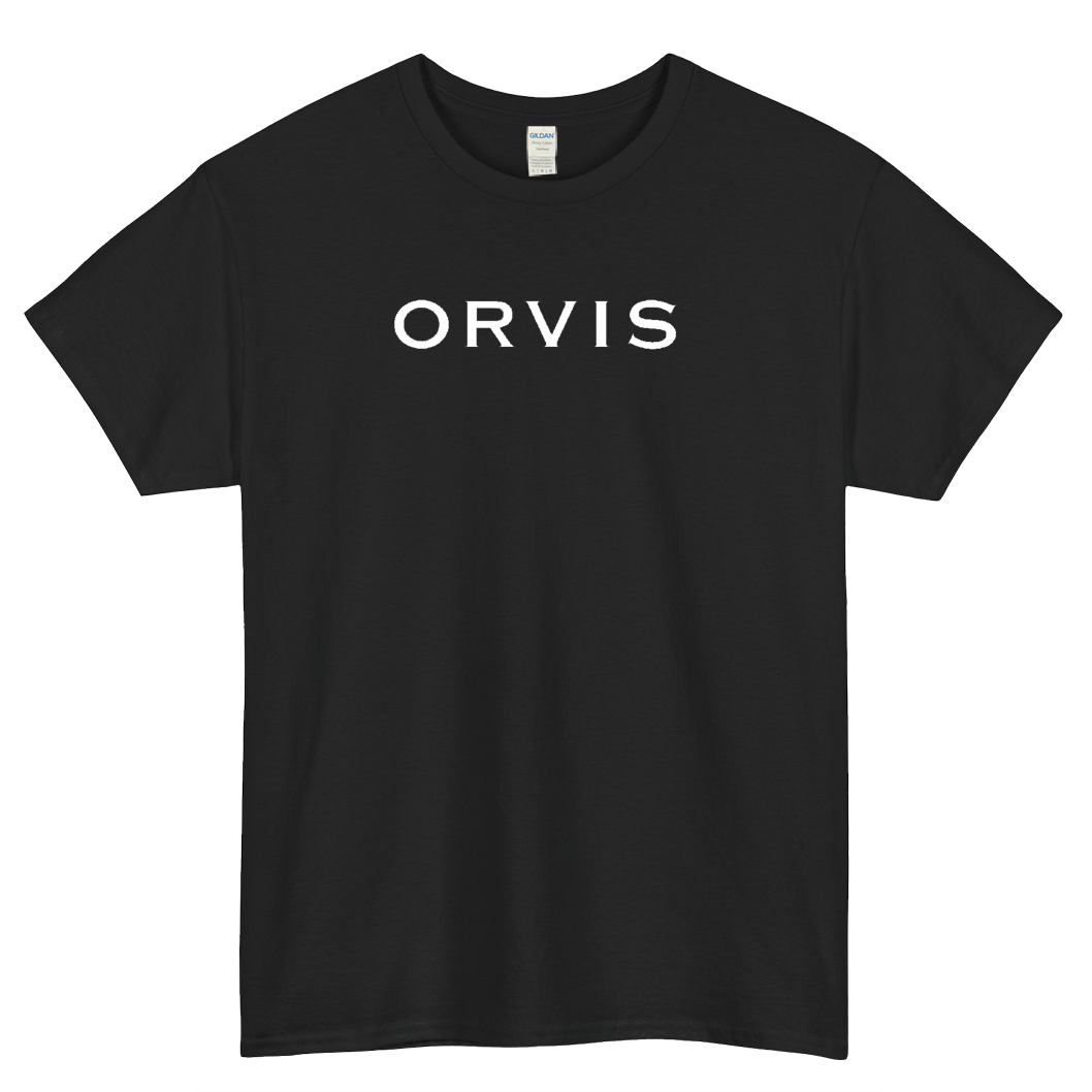 Orvis Fly Reel Fishing Logo short sleeve t shirt size S-3XL-P