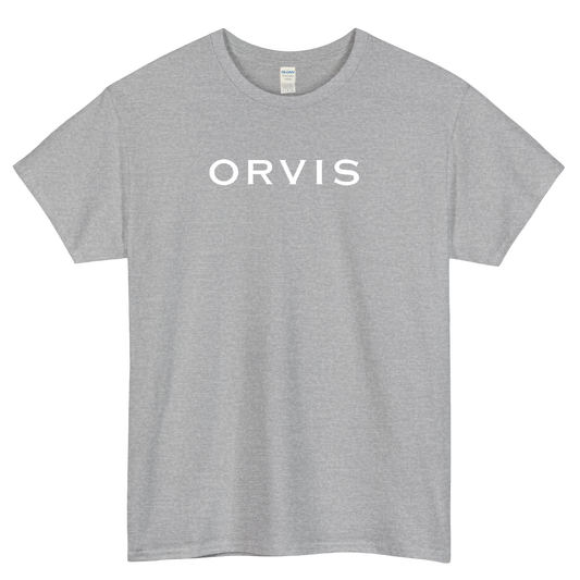Orvis Fly Reel Fishing logo short sleeve t shirt size S-3XL-P