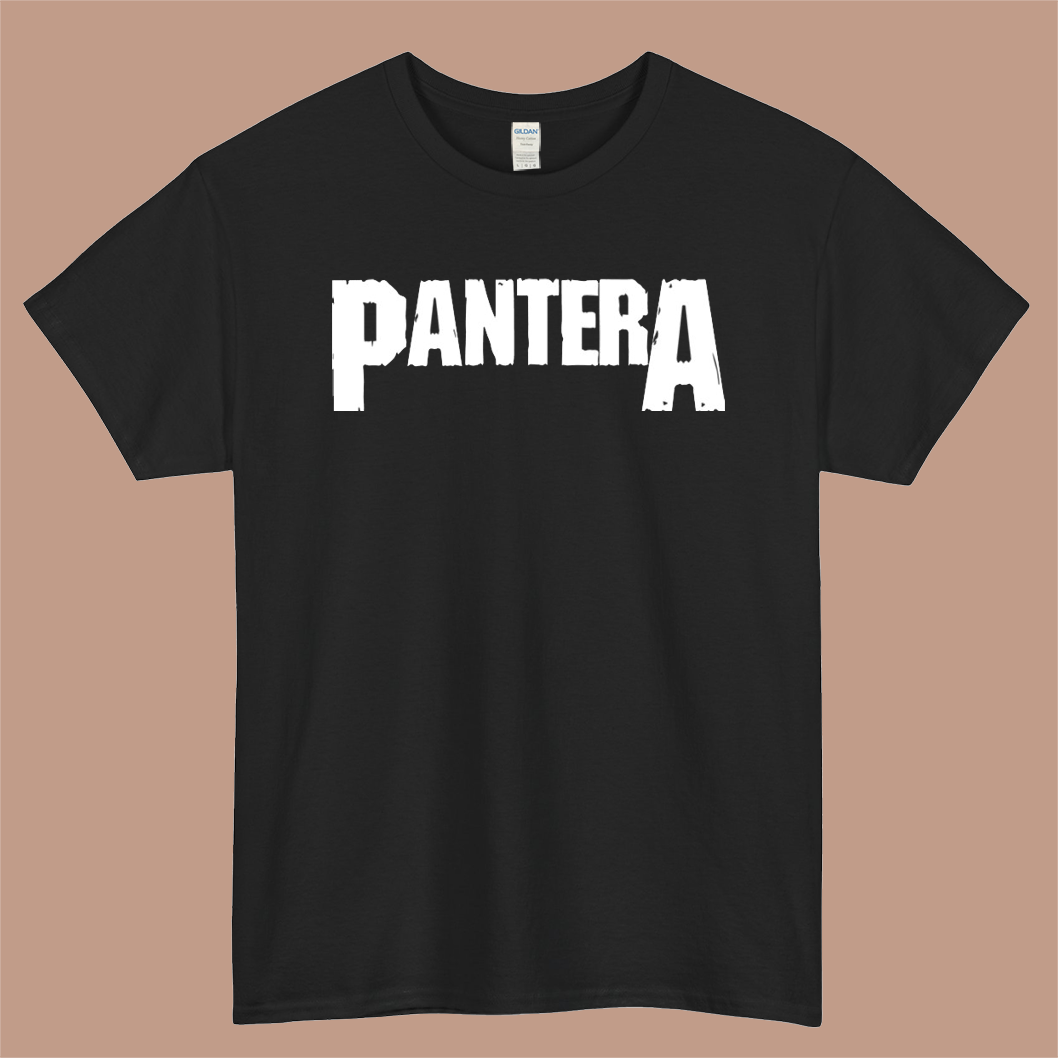 PANTERA Logo Mens Unisex Short Sleeve Black T-Shirt Size S-3XL