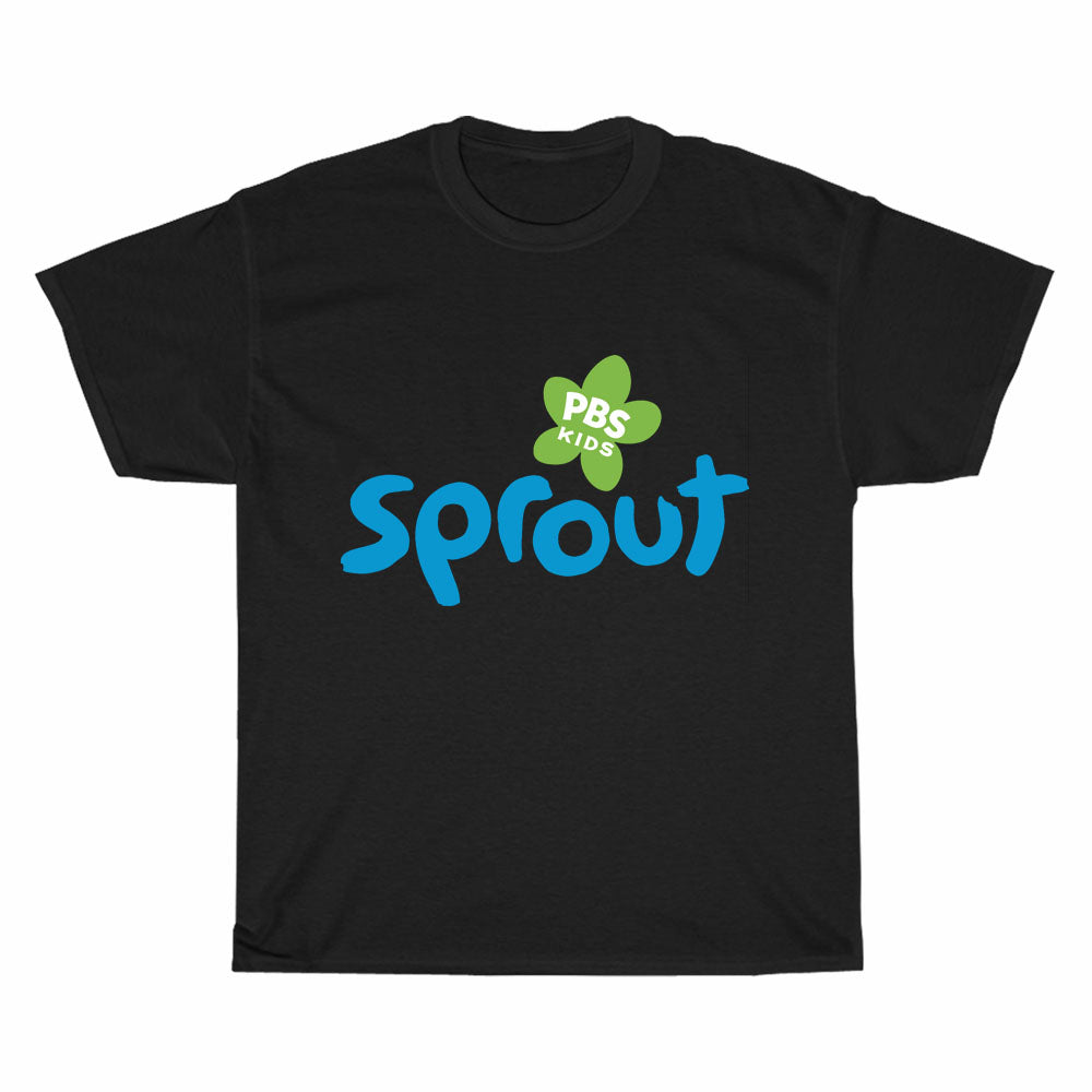 PBS KIDS SPROUT LOGO Men's Unisex T Shirt Size S to 3XL