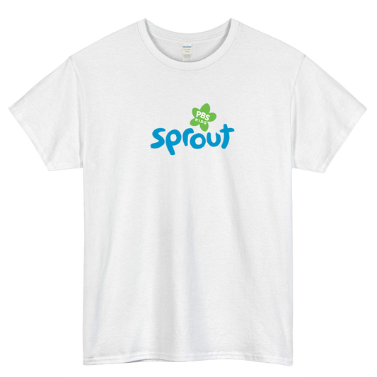 PBS KIDS SPROUT LOGO 1 SHORT SLEEVE T SHIRT -P