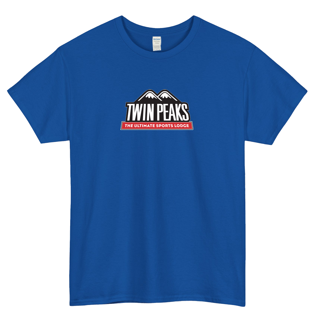 PEAKS RESTAURANT LOGO SHORT SLEEVE T SHIRT -P