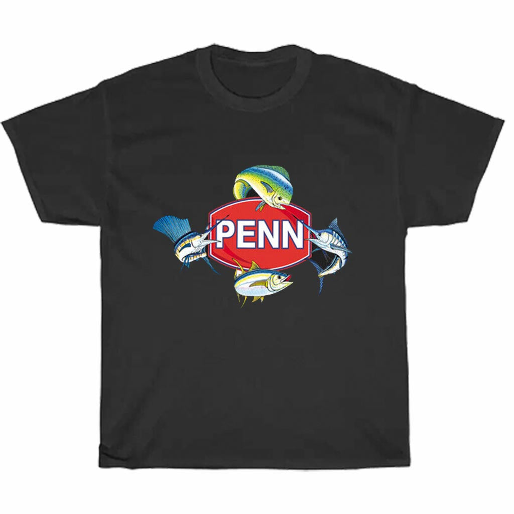 PENN Fishing Sports Fish Logo Men's Unisex T Shirt Size S to 3XL