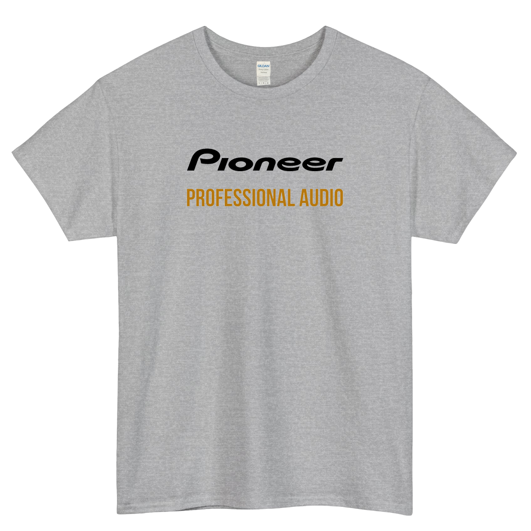 PIONEER AUDIO Short Sleeve T-Shirt Size S-3XL -P