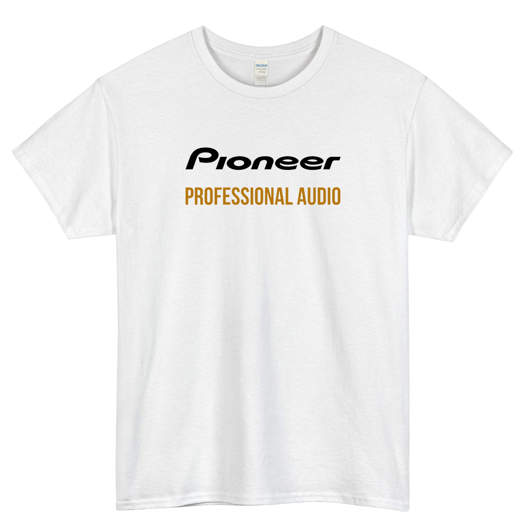 PIONEER AUDIO Short Sleeve T-Shirt Size S-3XL -P