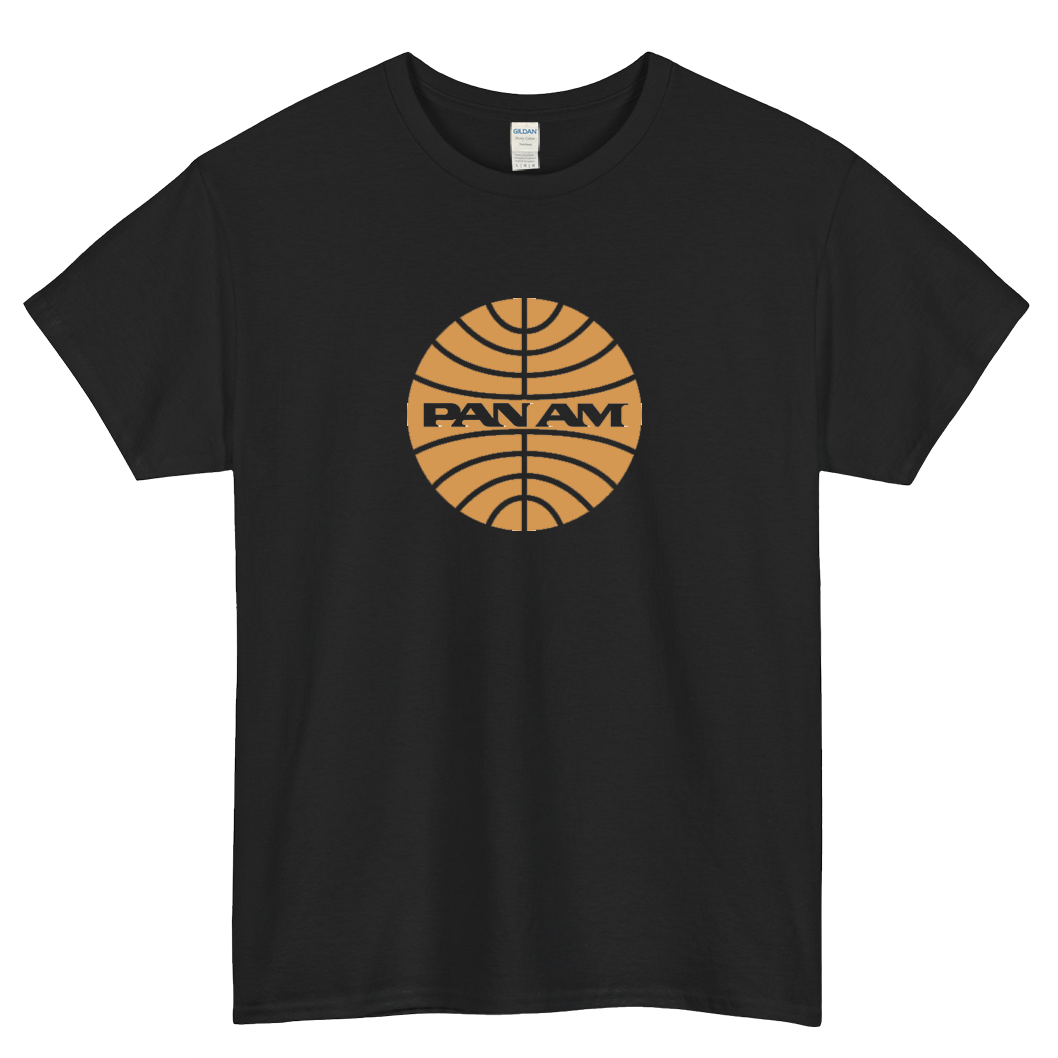 Pan Am Airlines Movie logo SHORT SLEEVE T SHIRT -P
