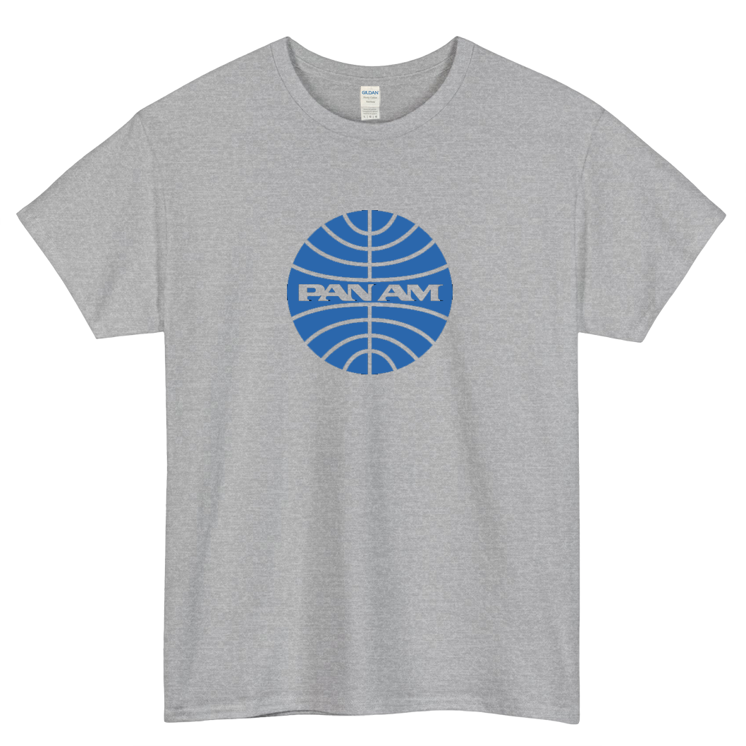Pan Am Airlines Movie logo SHORT SLEEVE T SHIRT -P
