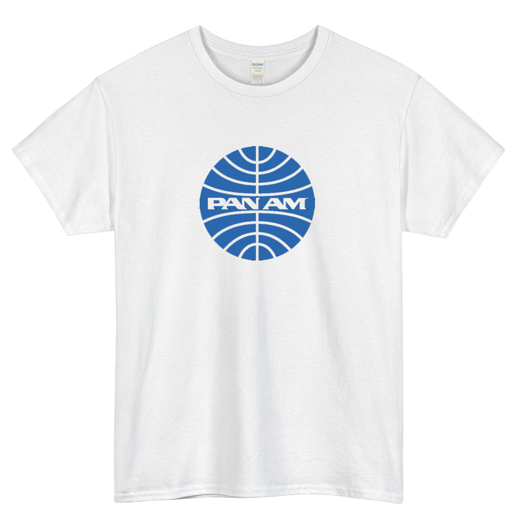 Pan Am Airlines Movie logo SHORT SLEEVE T SHIRT -P